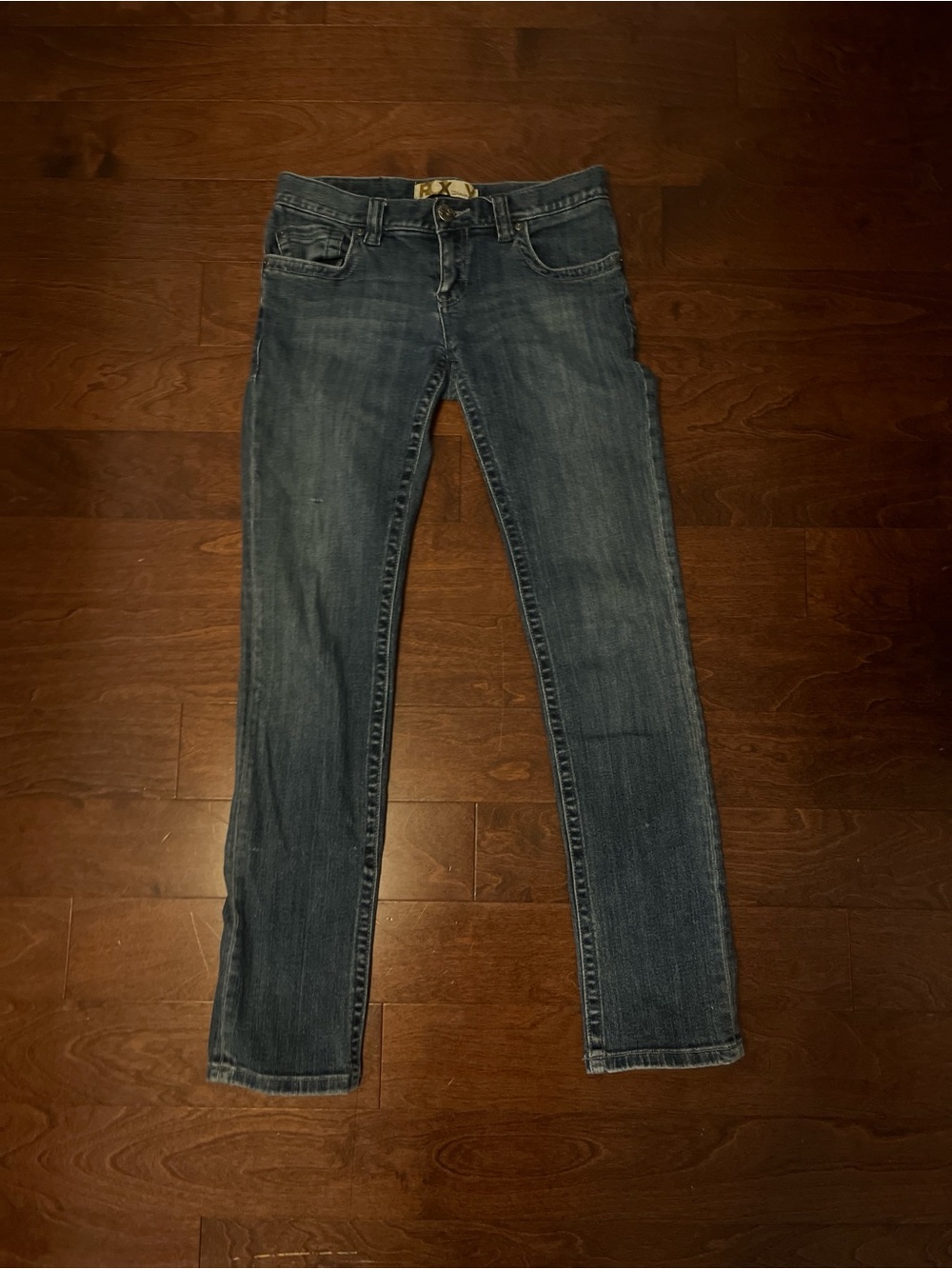 Vintage Roxy Women's Medium Dark Blue Jeans